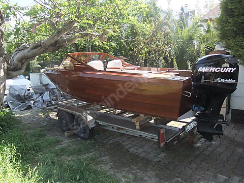 for sale speed boat custom made maun sapelli ozel yapim ahsap surat teknesi 5 5mt 75 hp mercury at sahibinden com 926766575