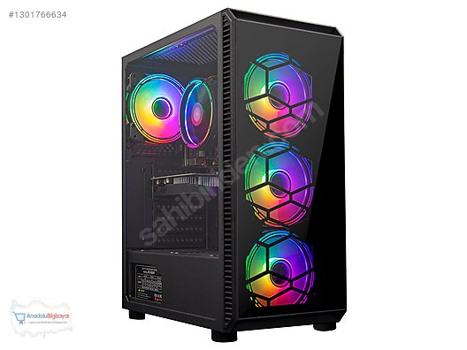 Toplama / İ7 4790 16 GB RAM 480 GB SSD RX560 4GB GDDR5 OYUNCU PC