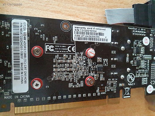 128 Palit Ekran Kartı