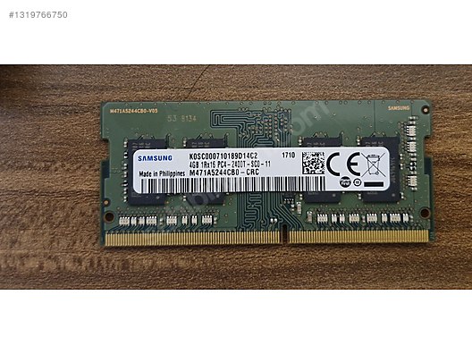 Samsung DDR4 4GB RAM 2400MHZ RAM Bellek sahibinden.comda - 1319766750