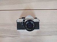 practica mtl5 + 1.8 50 mm pentacon lens