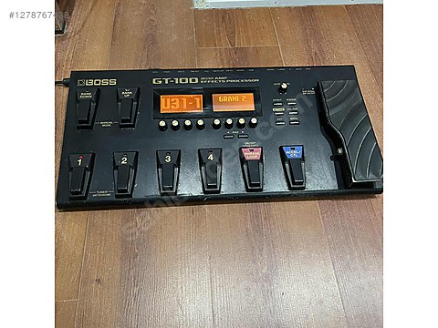 BOSS GT-100 Effect processor pedal - Efekt Pedalı ve Diğer