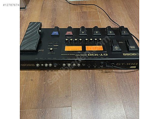 BOSS GT-100 Effect processor pedal - Efekt Pedalı ve Diğer