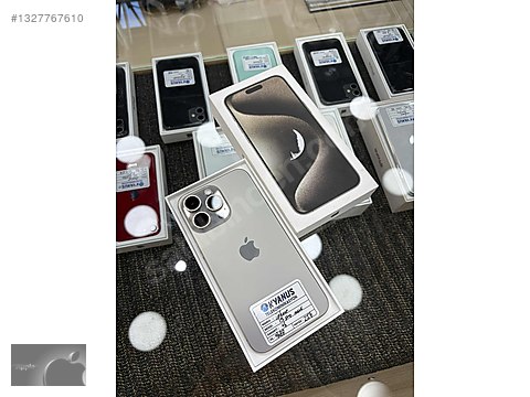 Apple / iPhone 15 Pro Max / İPHONE 15 PRO MAX 256 GB PİL%88