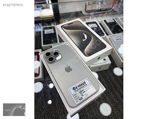 Apple / iPhone 15 Pro Max / İPHONE 15 PRO MAX 256 GB PİL%83
