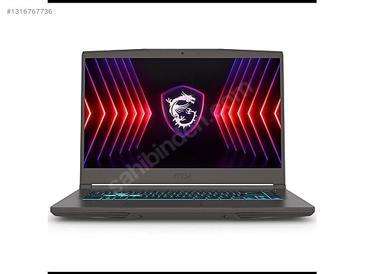 AMD Ryzen 5 MSI Oyuncu Laptop - 1316767736