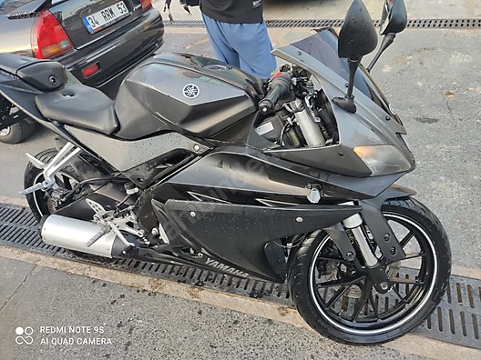 yamaha yzf r125 kazasiz belasiz hasar kayitsiz r6 gorunumlu yzfr125 at sahibinden com 968767781