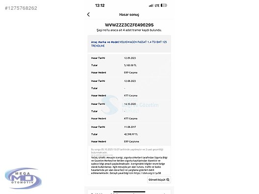 Vasıta / Otomobil / Volkswagen / Passat / 1.4 TSI BlueMotion / Trendline