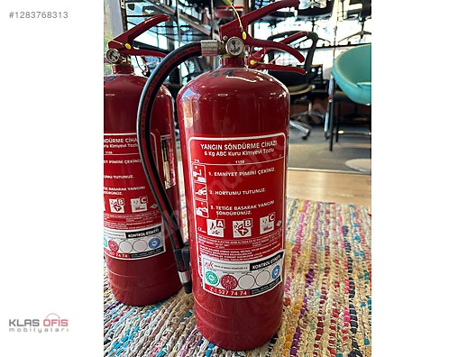 Klas Ofis Üsküdar 6 Kg Yangın Söndürücü Tüp (Adet Fiyatı) - Yangın Tüpü ve Yangın Söndürme Ekipmanları sahibinden.com'da