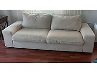 Ikea Kvik koltuk kilifi 3 kisilik