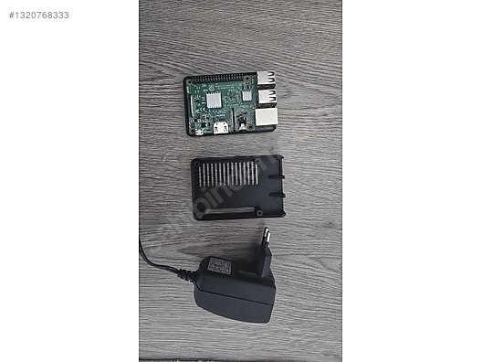 Raspberry Pi / Raspberry Pi 3B+ v1.2 Adaptör + 3D Kasa +8gb SD