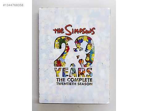 The Simpsons 20.Sezon (20.Yıla Özel) DVD Box Set on sahibinden.com