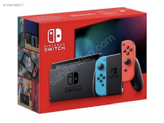 Nintendo Switch V1 + extra joycon + oyun at sahibinden.com