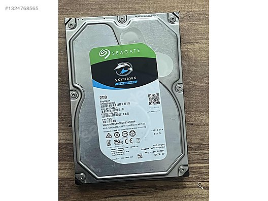 【使用時間２H 】DIGA換装用 2TB SeagateSkyhawkLite Seagate 2TB skyhawk harddisk 2 tb güvenlik kamera diski sahibinden