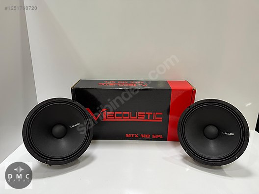 Hoparlör / Midrange / MACOUSTIC MTX M8 SPL 20CM MİDRANGE 300RMS
