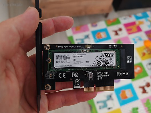 Samsung PM981a 512GB NVMe SSD - %91 Sağlık - DRAM'li sahibinden