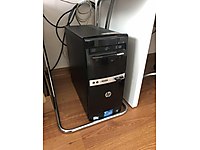 Hp masaüstü bilgisayar kasası monitör ve klavye ,üçü birlikte #1277768953