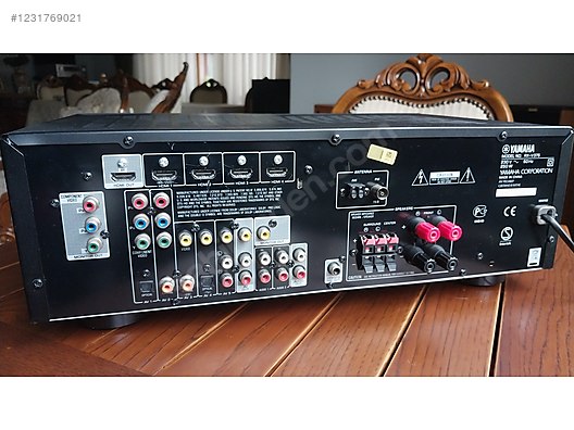 Yamaha Receiver Amfi - YAMAHA RX - V375 AMFİ[ HDMI ] - 1231769021