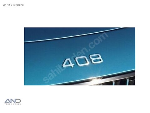 Peugeot 408 Ön Panjur Yazısı PSA Orijinal 98384698DX - İlan ve