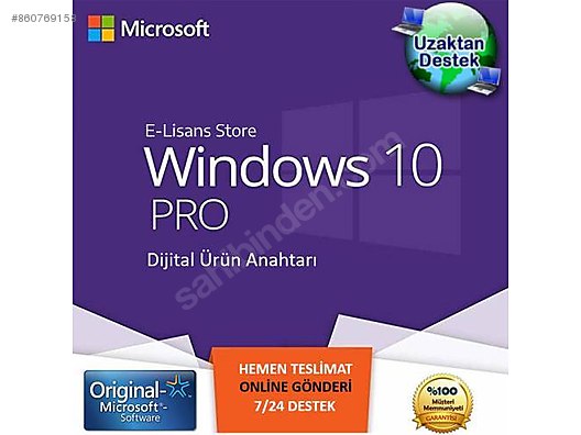 Ucuz Windows 10 Lisansi Satin Almak
