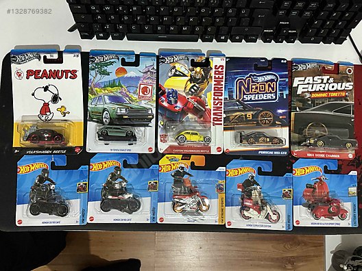 250 Parçalık Muazzam Hot Wheels Seti - Lisanslı ve Nadir Modelle