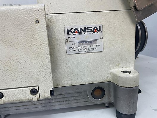 Orijinal Japon Kansai Special Çok İğneli Lastik Makinesi