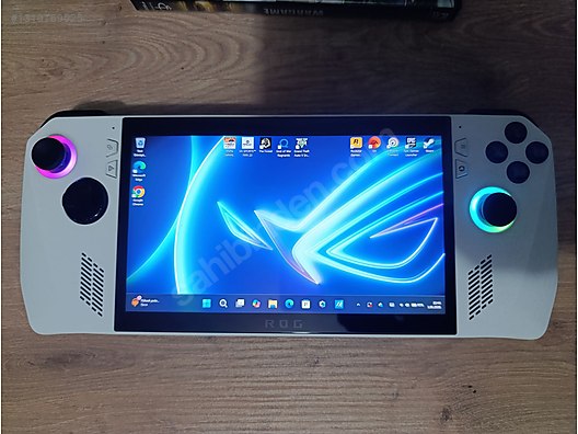 [中古品]ROG Ally with Z1 Extreme TERTEMİZ ASUS ROG ALLY Z1 EXTREME sıfır sayılır sahibinden.comda