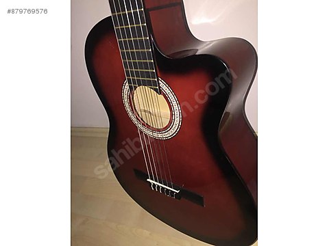 Kirmizi Siyah Renkli Gitar En Uygun Barcelona Gitar Fiyatlari Sahibinden Com Da 879769576