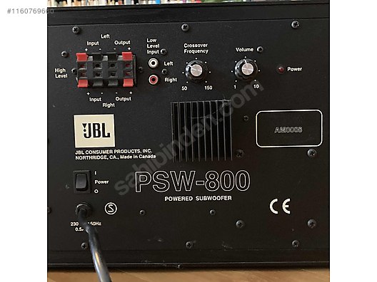 Jbl 2024 psw 800