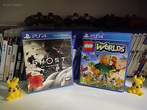 TSUSİMA VE LEGO WORLDS PS4 on sahibinden.com - 1341769827