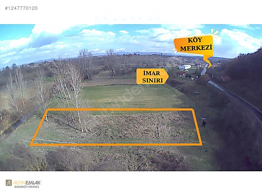 Pınarhisar'da 1.461 m² Müstakil Parsel Asfalt Yola Cephe,