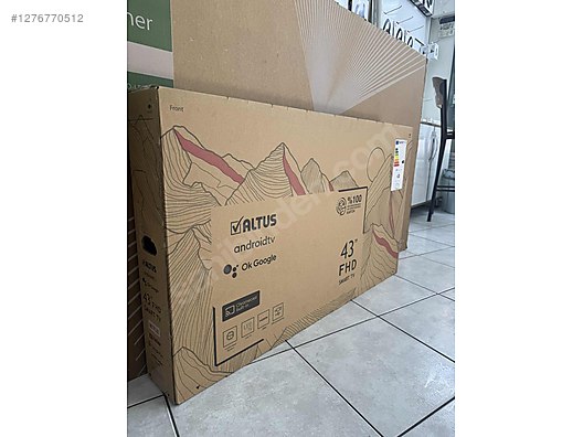 Resim SIFIR KAPALI KUTU ALTUS 43 FHD SMART TV 