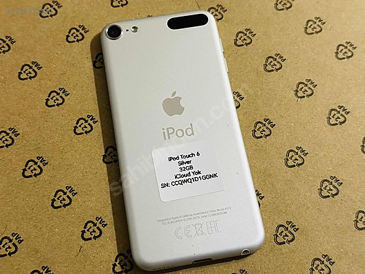 Apple iPod Touch 6. Nesil 32 GB Silver - Apple iPod Touch MP3