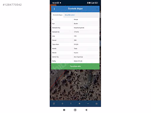 METE EMLAK'DAN SATILIK HİSARLIK DA ARSA #1284770542