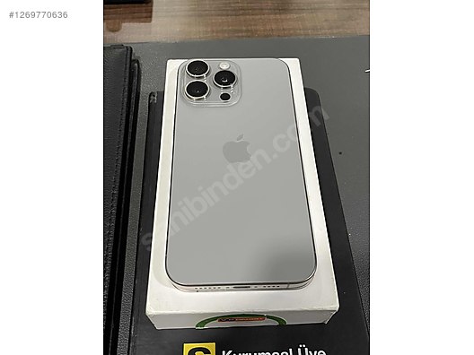 İkinci El ve Sıfır Alışveriş / Cep Telefonu & Aksesuar / Cep Telefonu / Apple / iPhone 15 Pro Max