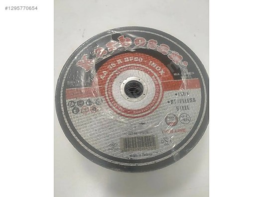 t.a.sページ 180x1.9 Kesme Taşı İnox - Sıfır Havalı Taşlama & Zımpara İlanları