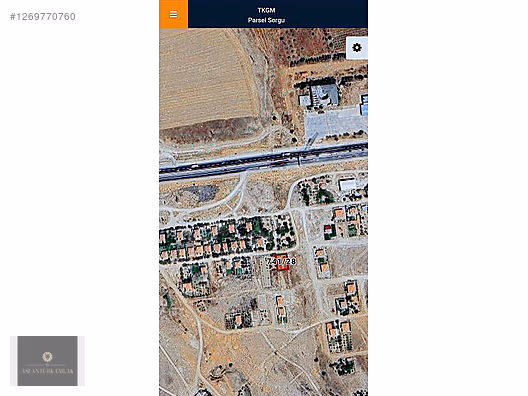ASLANTÜRK EMLAKTAN TEKKENT'TE ANA YOLA YAKIN SATILIK ARSA #1269770760