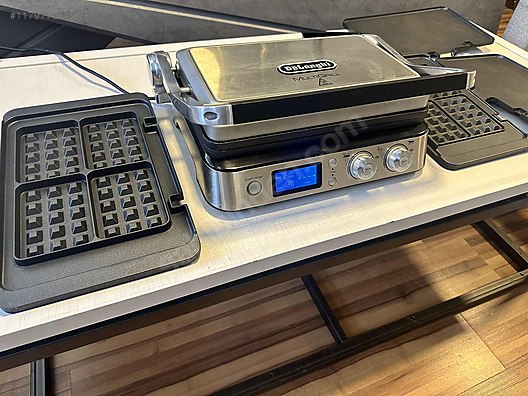 Delonghi CGH1030D MultiGrill Tost Makinesi waffle+ızgara+düz on