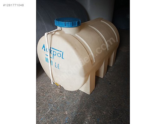 Plastik Yatay Silindir Depo - Su Deposu