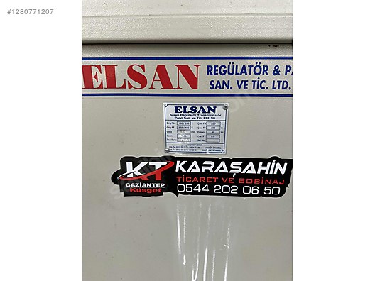 ELSAN 60 KVA VOLTAJ DENGELEYİCİ REGÜLATÖR - Regülatör ve Yapı Malzemeleri sahibinden.com'da