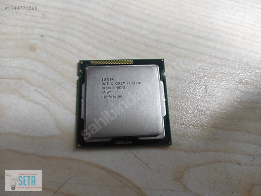 Core I7-2600K Dört Çekirdekli Işlemci 3.4ghz 8mb Önbellek Lga 1