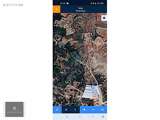 ASLANTÜRK EMLAK'TAN ACİÖZDE 448 M²UYGUN FİYATLI BAHÇE #1271771729