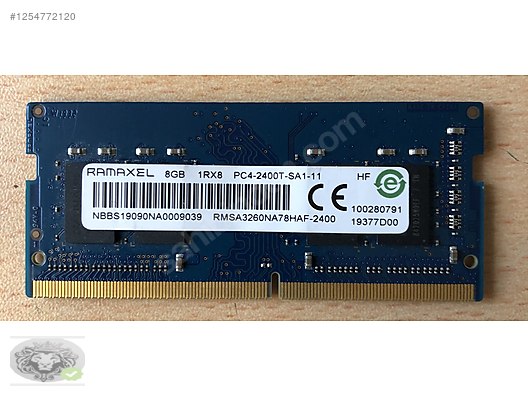 Ramaxel RMSA3260ME78HAF GB DDR4 2666 MHz CL15 Notebook Ram at