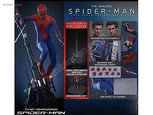 Hot toys The amazing Spiderman deluxe versiyon - Hot Toys 1:6