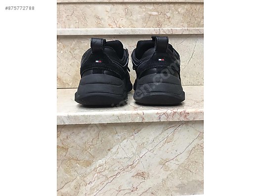 Tommy Hilfiger Heritage Textile Sneaker Erkek Gunluk Ayakkabi Lacivert Hfm0fm01353 406 Yali Spor Instashop