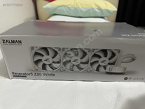 Zalman Reserator 5 Z36 beyaz 3x120mm 360 Sıvı soğutma on