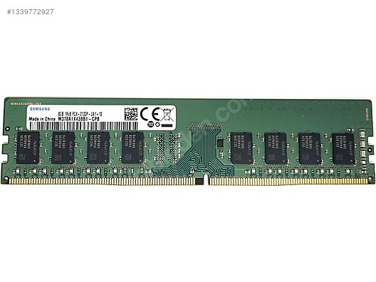Samsung 8GB 1Rx8 2133 MHz PC4-2133P-UA1-10 DDR4 RAM SIFIR