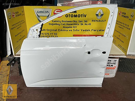 RENAULT MEGANE 4 ÇIKMA ORJİNAL SOL ÖN KAPI 801013672R - İlan ve