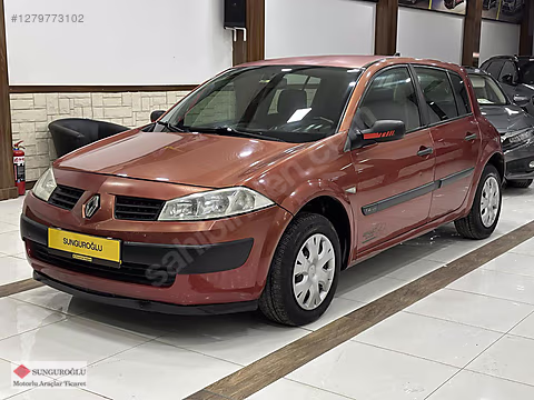 SUNGUROĞLUNDAN 2004 MODEL MEGANE 1.4 BEN+LPG