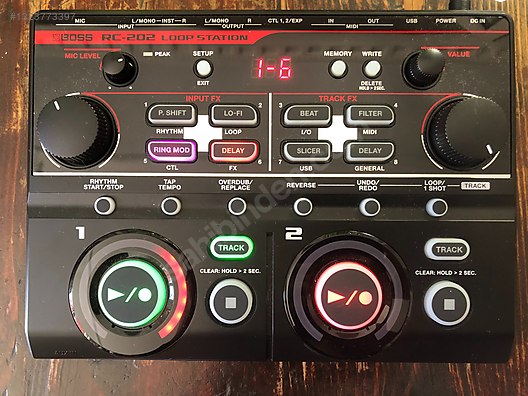 Boss RC 202 Loop Station - Efekt Pedalı ve Diğer Enstrüman Yan